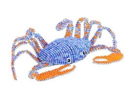 Blue Crab Shellfish Glass Beads Beaded Wire Hand Crafted Beadworx Extol ... - $34.60