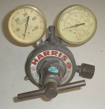 HARRIS 93A-350A COMPRESSED GAS REGULATOR GAUGE - £55.62 GBP