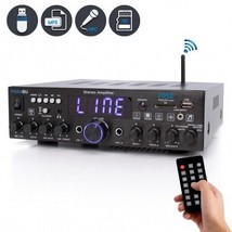 Pyle PDA4BU Wireless Bluetooth Home Stereo Amplifier-Multi-Channel 200 W... - $115.99