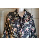 Womens Junior Sz L LARGE URVANA Floral Jacket long sleeve top - High Waist - €10,37 EUR