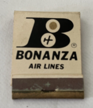 Bonanza Air Lines w Map Matchbook Unstruck - $7.87