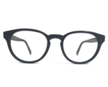 Warby Parker Occhiali Montature PERCEY 101 Nero Opaco Rotondo Cerchio Co... - $46.53