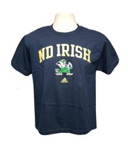 Adidas Notre Dame Fighting Irish Boys Large Blue TShirt - £11.74 GBP