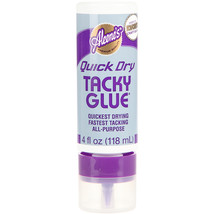 Aleene&#39;s Always Ready Quick Dry Tacky Glue 4oz - £12.24 GBP