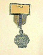 Vntg1960 Amer. Legion National 42nd Convention Badge Ribbon Miami Bch, FL FREEsh - £19.49 GBP