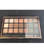Profusion Cosmetics 21 Shade Eyeshadow Palette Collection &amp; Brush, Choco... - $12.82