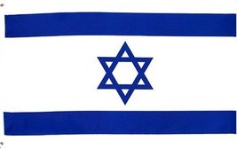 Israel National Country Flag - 3 foot by 5 foot Polyester - $9.88