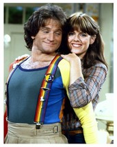 Mork &amp; Mindy Robin Williams &amp; Pam Dawber Cast Tv Show 16x20 Glossy Photo - £16.50 GBP