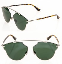 Christian Dior Soreal Pop Gold Green Havana Unisex Pilot Sunglasses Diorsoreal - £274.60 GBP