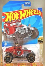 2022 Hot Wheels #3 Baja Blazers 2/10 Baja Bone Shaker Satin Red w/Black OROH6 Sp - £6.06 GBP