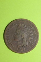 1881 Indian Head Cent Penny Exact Coin Shown Fast Combined Shipping OCE 81 - $14.24