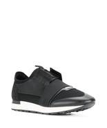 Balenciaga Black leather mesh Race Runner Sneakers 39 - $149.99