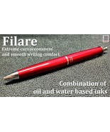ZEBRA Filare Red emulsion oil and water ink 0.7mm Luxury Japanese ballpo... - £14.39 GBP