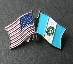 Guatemala International Country Usa Combo Flag Lapel Pin Badge 1 Inch - £4.53 GBP