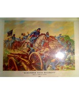 Vintage 1953 US Army &quot;Remember Your Regiment&quot; Poster Resaca De La Palma - €5,10 EUR