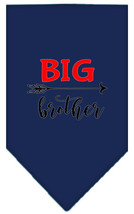 Big Brother Screen Print Bandana Navy Blue Small - £9.10 GBP