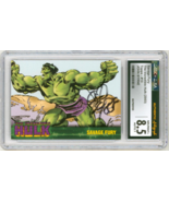 CGC JSA SS 8.5 SIGNED John Byrne Incredible Hulk Topps Art Trading Card - $2,946.05 MXN