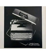1970 Smith Corona Portable Typewriter Electronic Advertisement Writing D... - $560.63 MXN