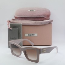 MIU MIU MU08WS 17C0A6 Pink/Brown Gradient 51-19-140 Sunglasses New Authentic - £244.16 GBP