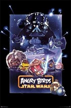 Angry Birdsstar Wars Empire Strikes Back 22x34 Poster I Phone App Video Game - £6.73 GBP