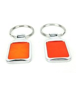 Rectangle Jewel Key Tag w/Split Ring, Stylish Design, Color Choice, Swed... - $9.50 CAD