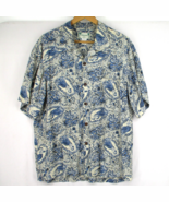 Vintage 70s Kamehameha Hawaiian Shirt Mens L Hula Girls Rayon Coconut Bu... - $175.99 CAD