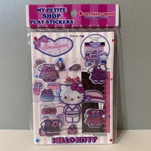 Sanrio 1976 2009 Hello Kitty My Petite Shop Play Stickers &amp; Scene Boutique - £9.40 GBP