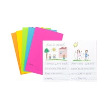 Hygloss Blank Story Books For Kids, 5.5&quot; X 8.5&quot;, Soft Cover In 6 Bright ... - £50.11 GBP