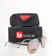 Brand New Authentic Bolle Sunglasses Evel 12545 IB Brown Frame - $79.19