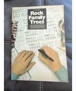 ROCK FAMILY TREES by Pete Frame Paperback 1980 Edition Oversized Quick Fox - £75.04 GBP