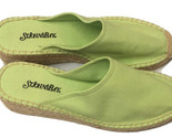 St Johns Bay ASTER Espadrille Wedge Mules Slip On Shoe Size 7.5 Pistachi... - £12.59 GBP