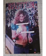 LED ZEPPELIN ORIGINAL LIC. WITH ROBER PLANT HOLDING A DOVE LIVE ON STAGE... - £44.17 GBP