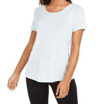 allbrand365 designer Womens Activewear Mesh Back T-Shirt,Perfect Mint,X-Small - £14.92 GBP