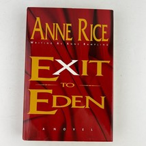Anne Rice writing as Anne Rampling EXIT TO EDEN Hardcover 1985 Erotic Novel - £15.78 GBP