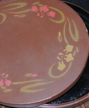 One Hand Painted 11.5&quot; Lacquer box/container for Divided Serving Tray Se... - $17.09