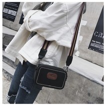 Vintage Printing Wide Strap Crossbody Bags Women Designer Pu Leather Lady Should - £46.33 GBP