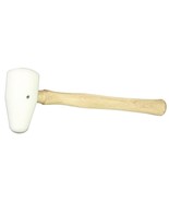 2&quot; TEARDROP MALLET White Nylon dual head shape bend metal jewelry non ma... - $46.83 CAD
