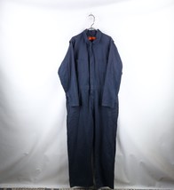 Vintage 90s Streetwear Mens 52R Faded Wide Leg Mechanic Work Coveralls B... - £38.96 GBP