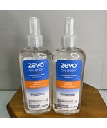(2) Zevo On Body Mosquito and Tick Repellent Mist Body Bug Spray Pump Fu... - $373.64 MXN