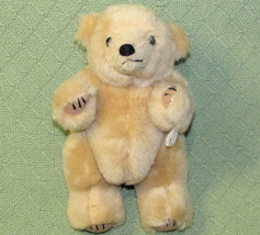 Westwater Jointed Teddy Bear Stuffed Animal 10&quot; Blond Tan Pointed Snout Lovey - £9.06 GBP