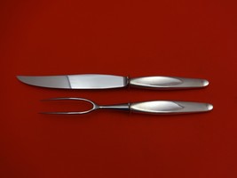 Contour by Towle Sterling Silver Steak Carving Set 2pc (Knife &amp; Fork) - £84.50 GBP