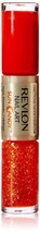 Revlon Nail Art Sun Candy 2-IN-1 Nail Enamel &amp; Polish Color * # 450 Lava Flame * - £3.92 GBP