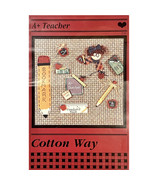 A+ Teacher Gifts PATTERN Pins Doll Magnets Bookmark by Cotton Way - £3.15 GBP