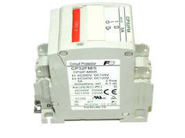 FUJI ELECTRIC CP32FM/5 CIRCUIT BREAKER 5AMP 2POLE, CP32FM, CP32F-M005 - $23.65