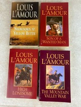 Louis L&#39;Amour Bantam Books Lot Of Four Western Pocket Novels  - £7.03 GBP