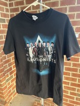The Illusionists T-Shirt Size Medium “Witness The Impossible” Black With... - $12.64