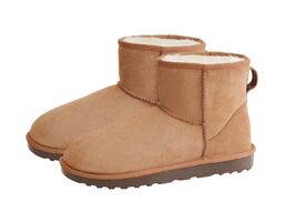 Kirkland Signature Womens Boots Tan Shearling Sock Lining Sheepskin Upper - $84.59 CAD