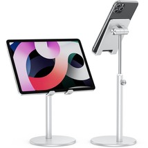 Cell Phone Stand, OMOTON Angle Height Adjustable Phone Holder, Aluminum Desktop  - £23.56 GBP