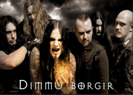 DIMMU BORGIR Band 3 FLAG CLOTH POSTER BANNER Symphonic Black Metal CD - £15.73 GBP