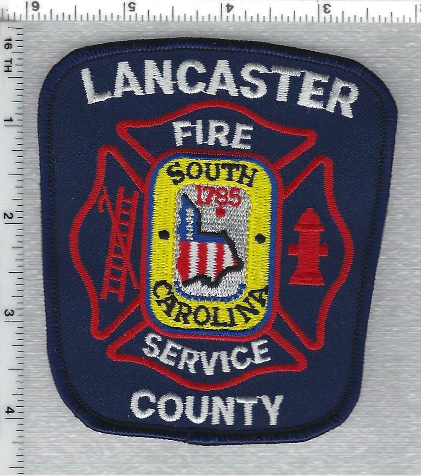 Lancaster County Fire Service (South carolina) Shoulder Patch - $23.33
